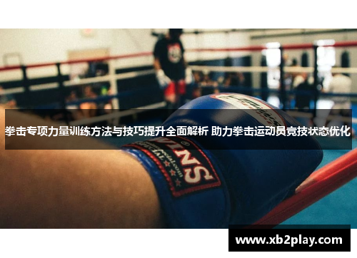 拳击专项力量训练方法与技巧提升全面解析 助力拳击运动员竞技状态优化